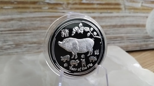 JF Coin Pig 2019 Animal Chinese  Zodiac