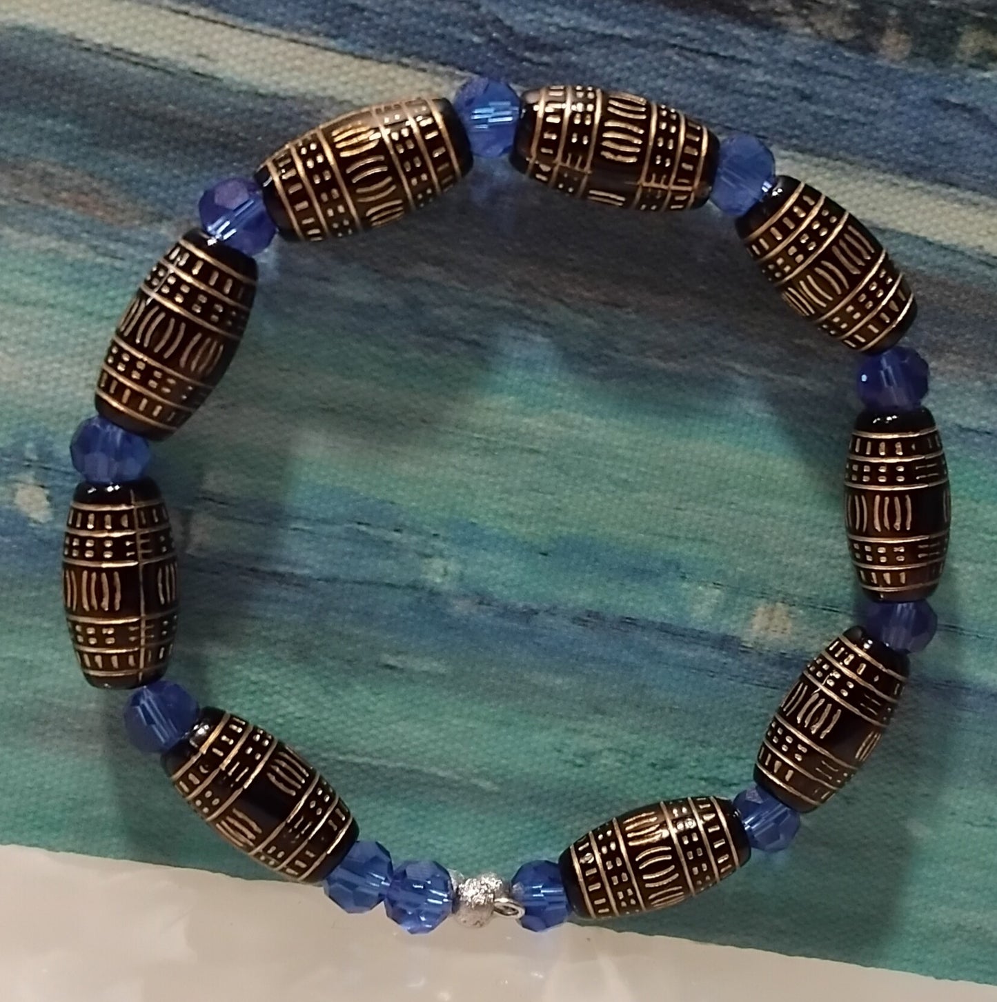 JF Unique Ethnic Oval Shape Bracelet