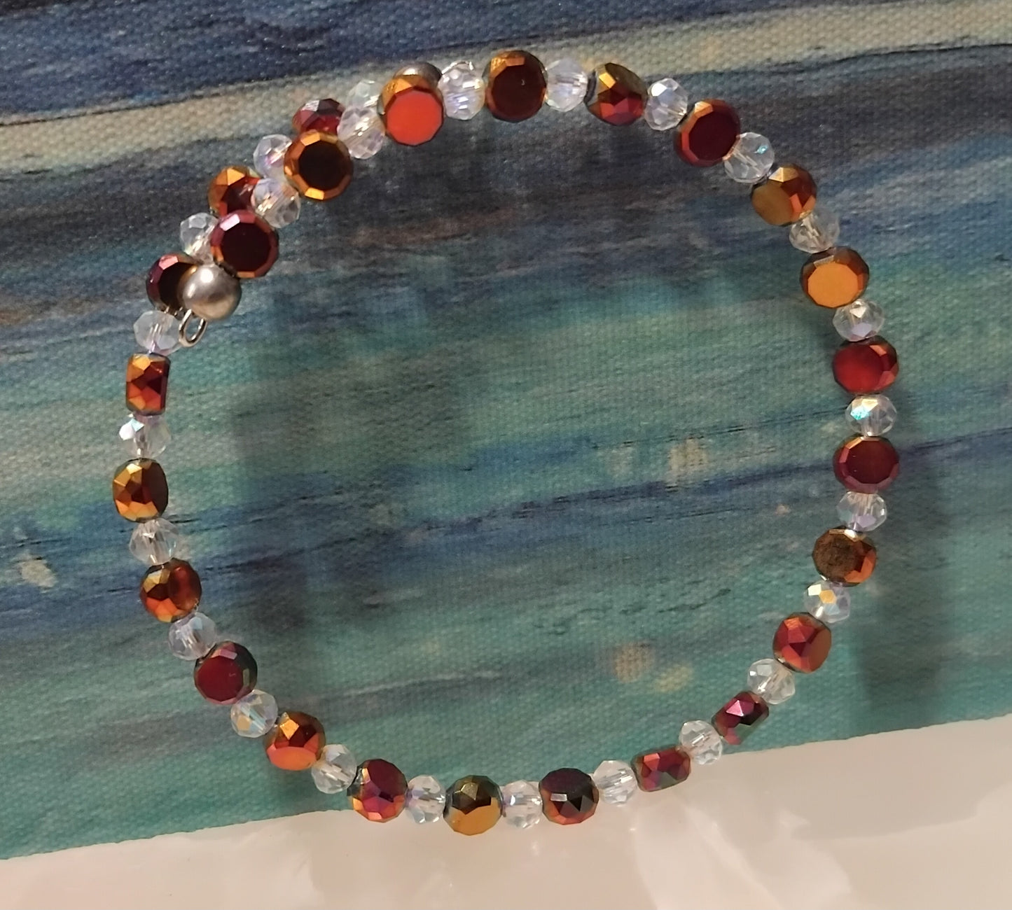 JF VIBRANT ROUND CRYSTAL BRACELET